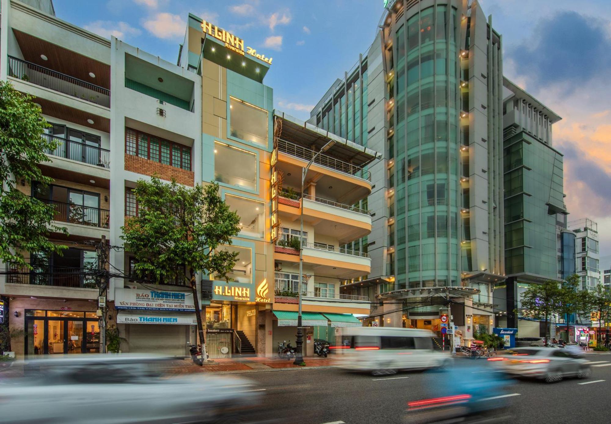 Hoang Linh Riverside Hotel Danang Exterior foto